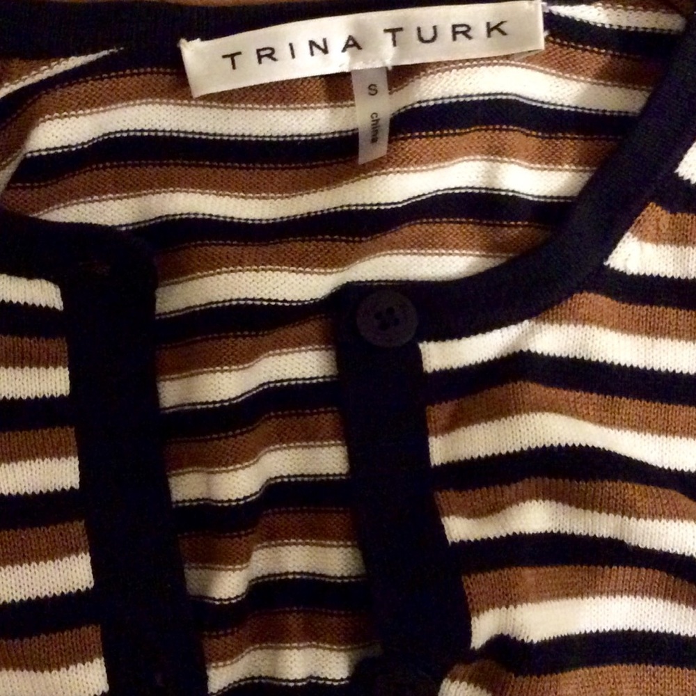 Trina Turk sweater Excellent condition size small - Picture 5 of 8